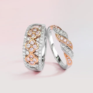 Blush Pink Rings