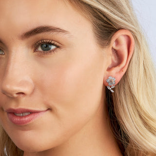 Blush Sakura Earrings