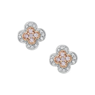 Blush Clover Earrings