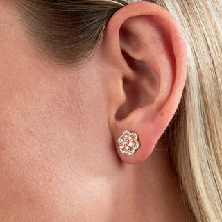 Blush Paisley Earrings