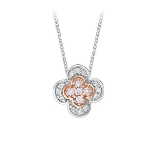 Blush Clover Necklace