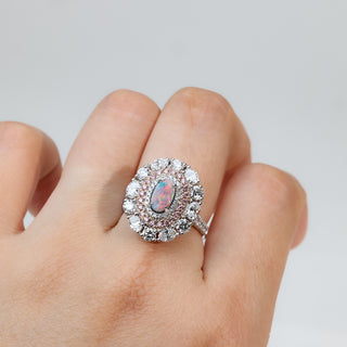 Kimberley Black Opal Ring