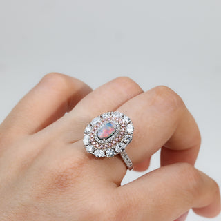 Kimberley Black Opal Ring