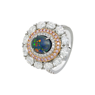 Kimberley Black Opal Ring