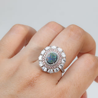 Kimberley Black Opal Ring