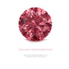 Argyle pink diamond ROUND 1P SI2 1=0.49CT